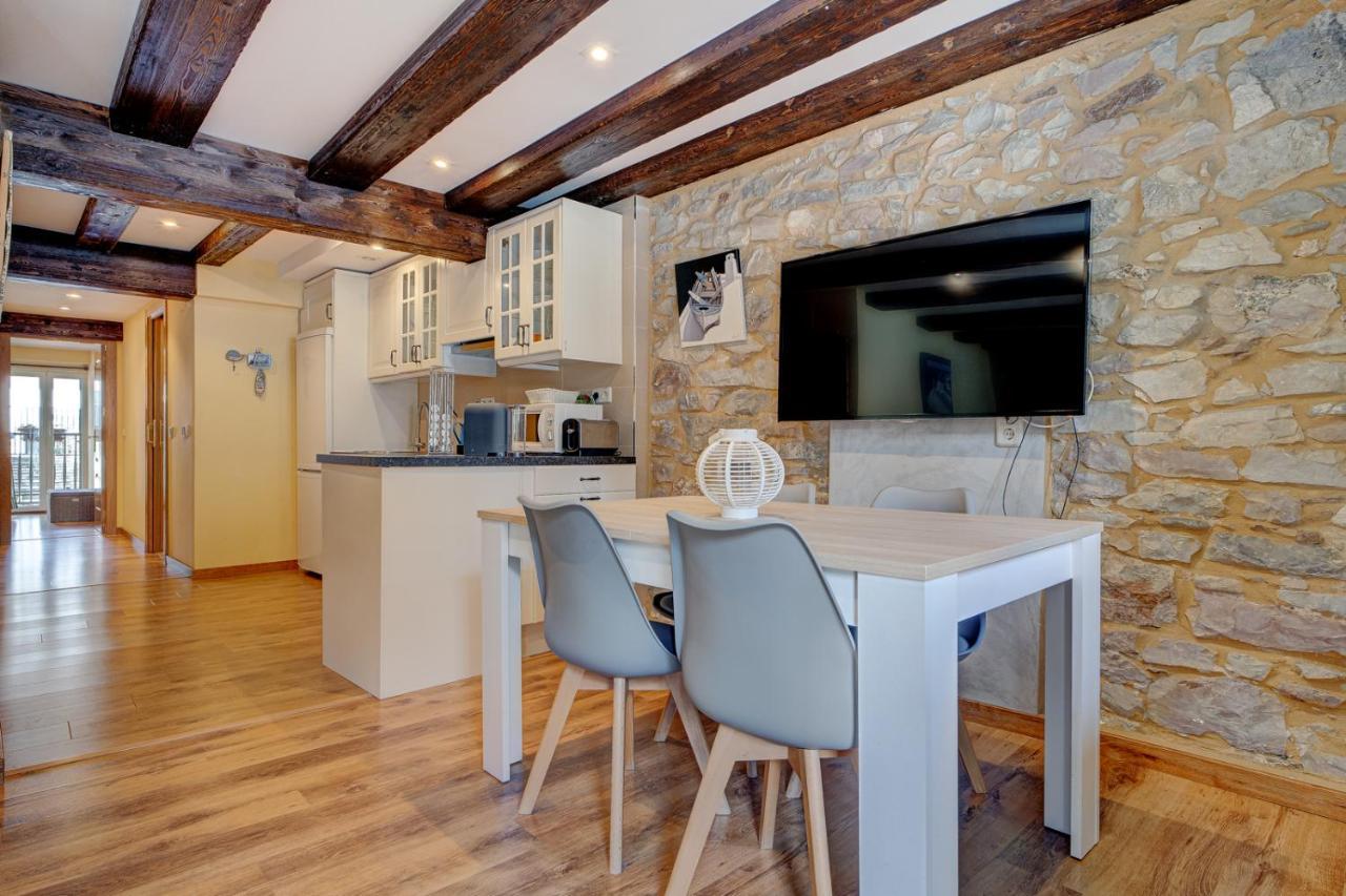 Maravilloso Apartamento, Hondarribia, Terraza, 4Pax Buitenkant foto