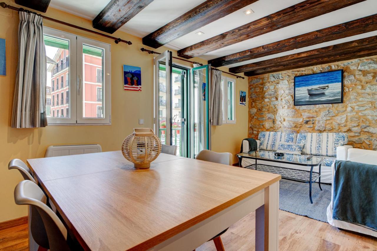 Maravilloso Apartamento, Hondarribia, Terraza, 4Pax Buitenkant foto